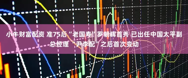 小牛财富配资 准75后“老国寿”罗朝晖首秀 已出任中国太平副总经理 “尹李配”之后首次变动