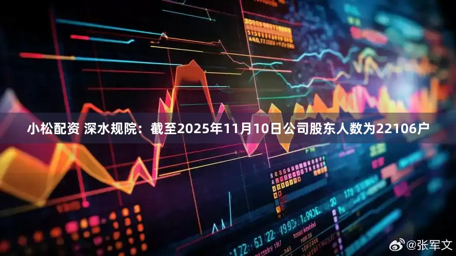 小松配资 深水规院：截至2025年11月10日公司股东人数为22106户